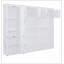Grand lit escamotable mural avec armoires, grand-359348506