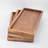 Union Rustic Kiela Wood Tray