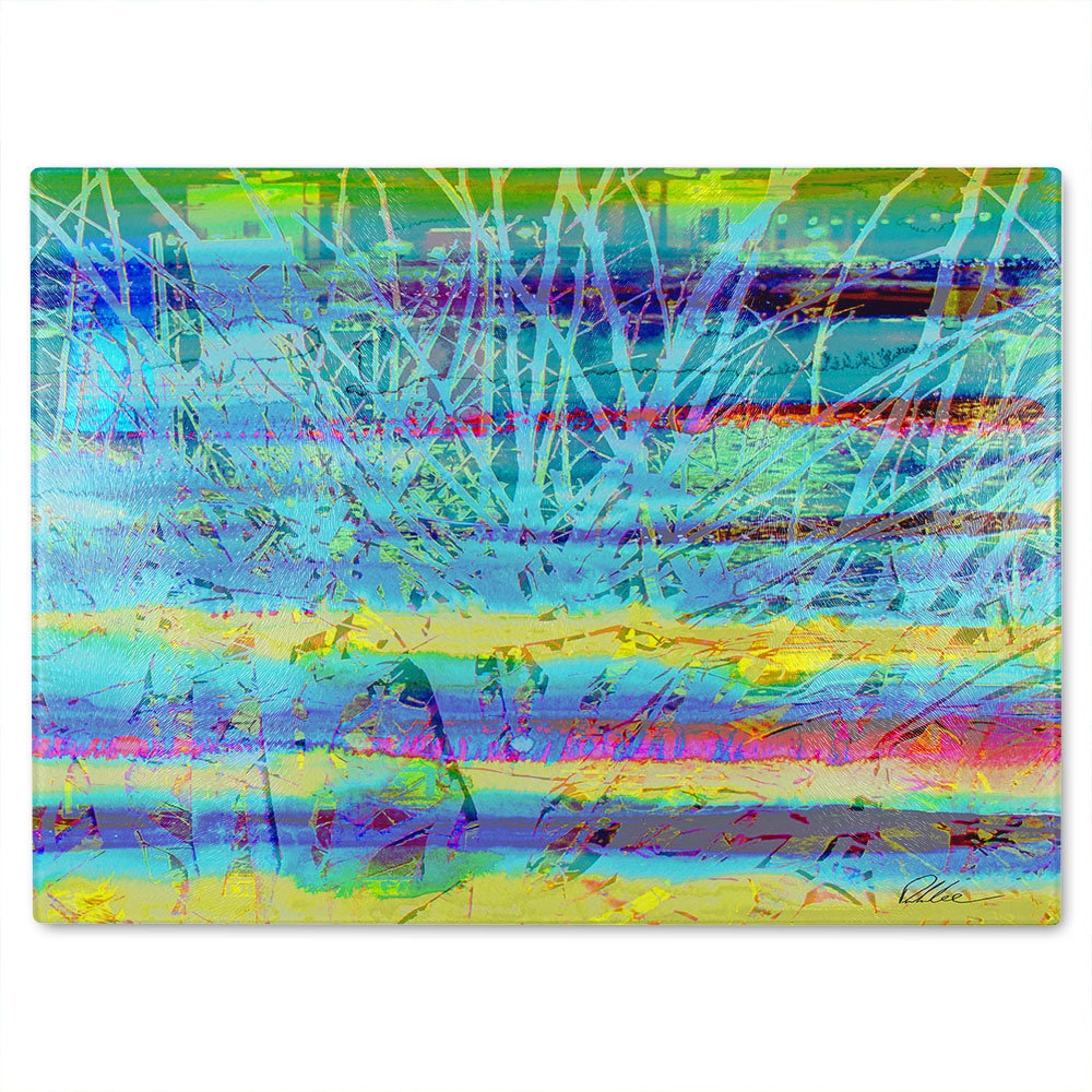 Branches Glass Chopping Board