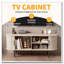 Meuble télé 47 po avec armoire moderne-861153339