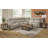Titus 5 Seat Sectional With Console-118609412