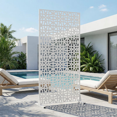 Metal Privacy Screen Panel Pattern