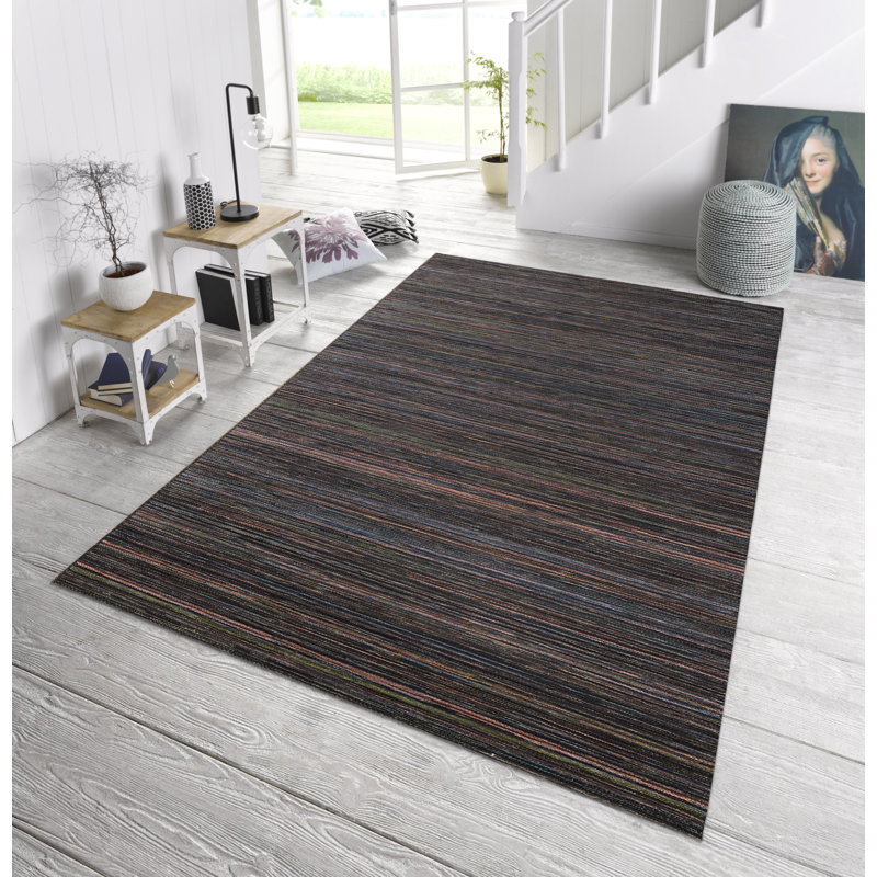 Lotus Flatweave Brown Rug, Rectangular 160 x 230cm