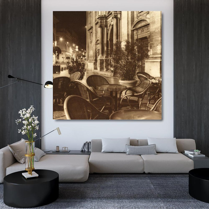 Café, Avignon, H 36 po x l 36 po