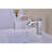 Waterfall Spout Bathroom Sink Single Handle Faucet With Pop-Up Drain (With Overflow)-117992887