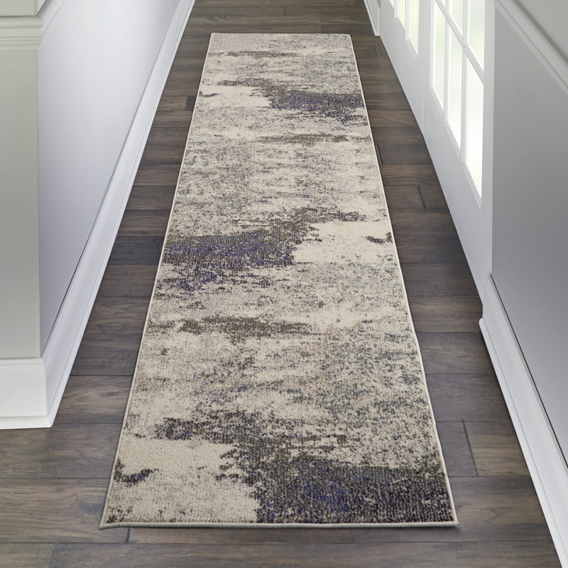 Westford Abstract Area Rug, Runner 61 x 183cm
