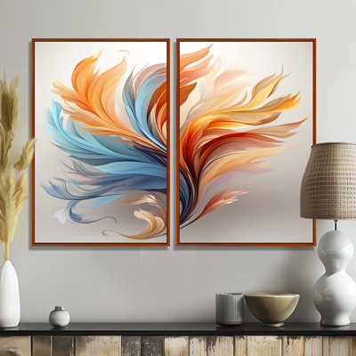 Art mural Liadan - Plumes d'animaux