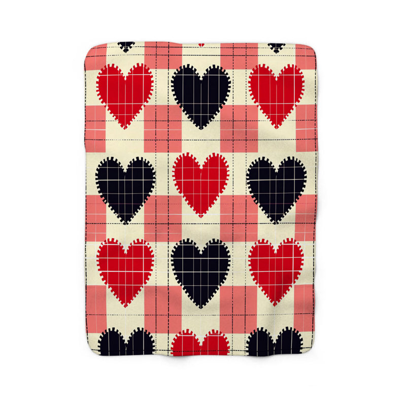 Collection Affection Plaid - couverture en sherpa de qualité supérieure 1 pièce, Lit simple
