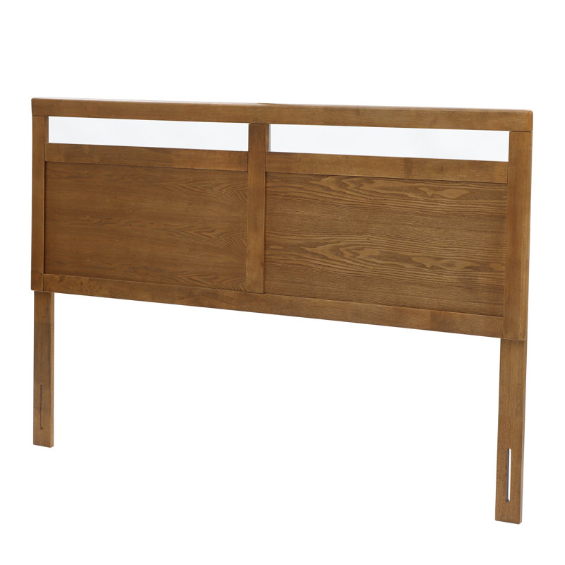 Modern Wood Panel Headboard with Clean-Lined Design, Queen Size, Queen