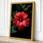 Glowing Hibiscus Botanical - Wrapped Canvas-72729089-72729091