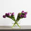 Arrangement floral à tulipes en vase-2111365527