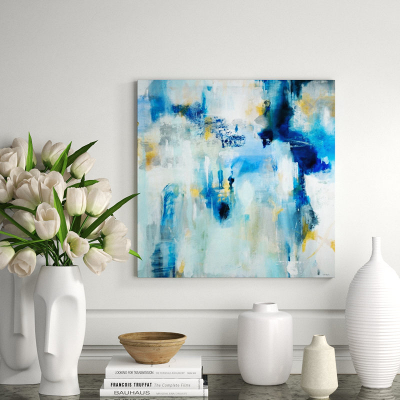 Transmigration Print by Jill Martin, 47" H x 47" W, Glass Coat