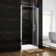 31.5'' - 33'' W x 72'' H Pivot Frameless Shower Door with Clear Tempered Glass