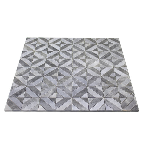 MATRIX LATTICE 12" BARDIGLIO w GRAY