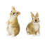 Ensemble de 2 figurines en résine