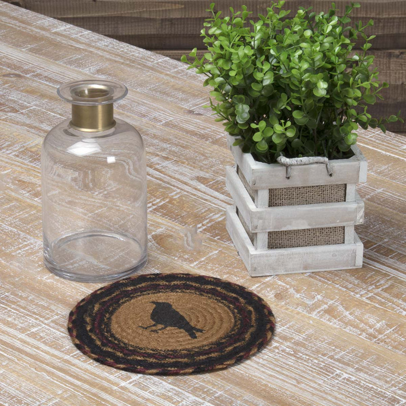 Erekson Jute Round 1 Piece Trivet
