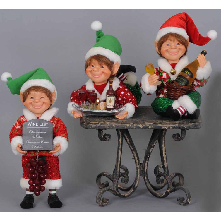 Karen Didion Wine Elf Figurines and Collectibles & Reviews | Wayfair