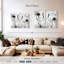 Grues japonaises rustiques, reproduction sur toile-823434600