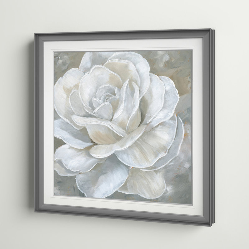 Arminas " Bombshell Bloom II ", 40" H x 40" W, Wrapped Canvas, No Frame