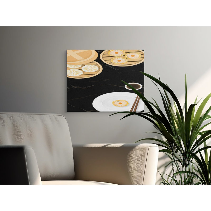 Sandler 1 Piece Wrapped Canvas Wall Art Set, 48x32