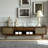 American style black walnut TV stand