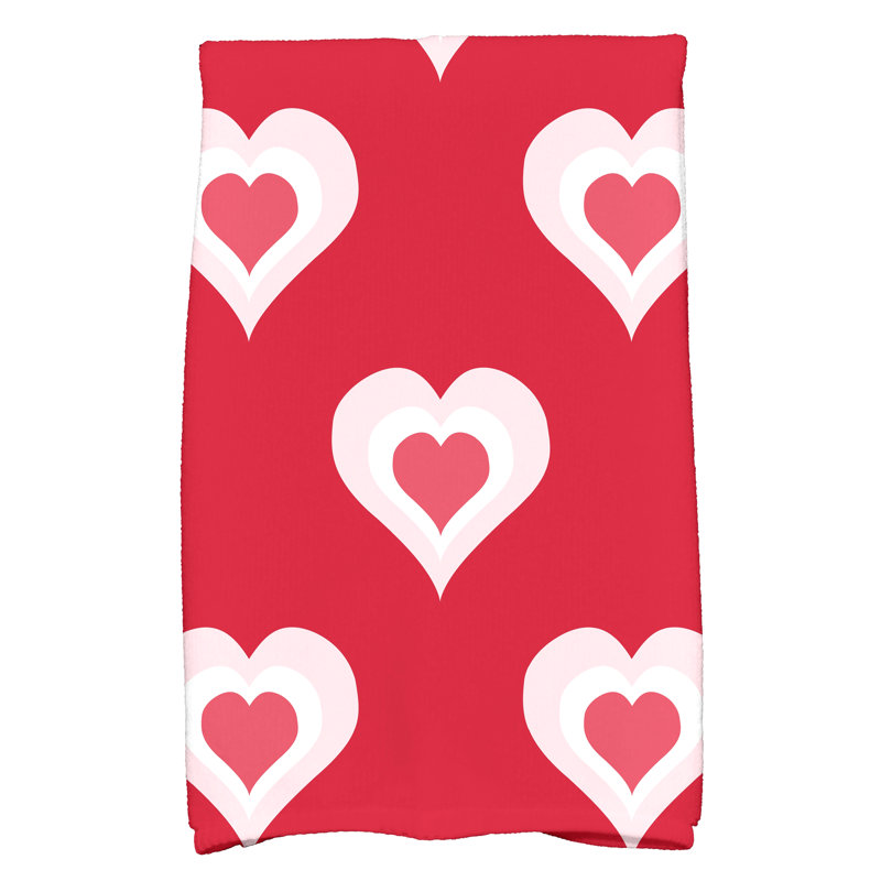 Tea Towel Kitchen Towel, Red