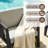 Junco Solid Wood Teak Outdoor Lounge Chair With Cushion And Arm-1326200991-1326200985