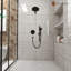 Système de douche complet à pression équilibrée à 2 fonctions Calliope (valve brute incluse)-77393479