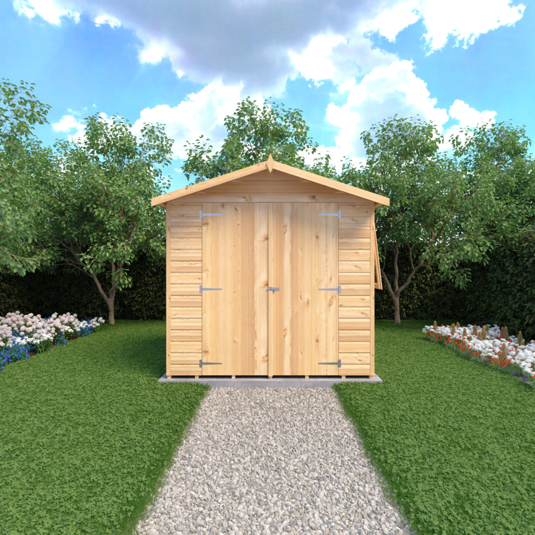 Alderney 7 X 5 Shiplap Apex Shed - Shire | TJ Hughes - Image 6