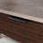 L-Shaped Desk, Brown Finish
