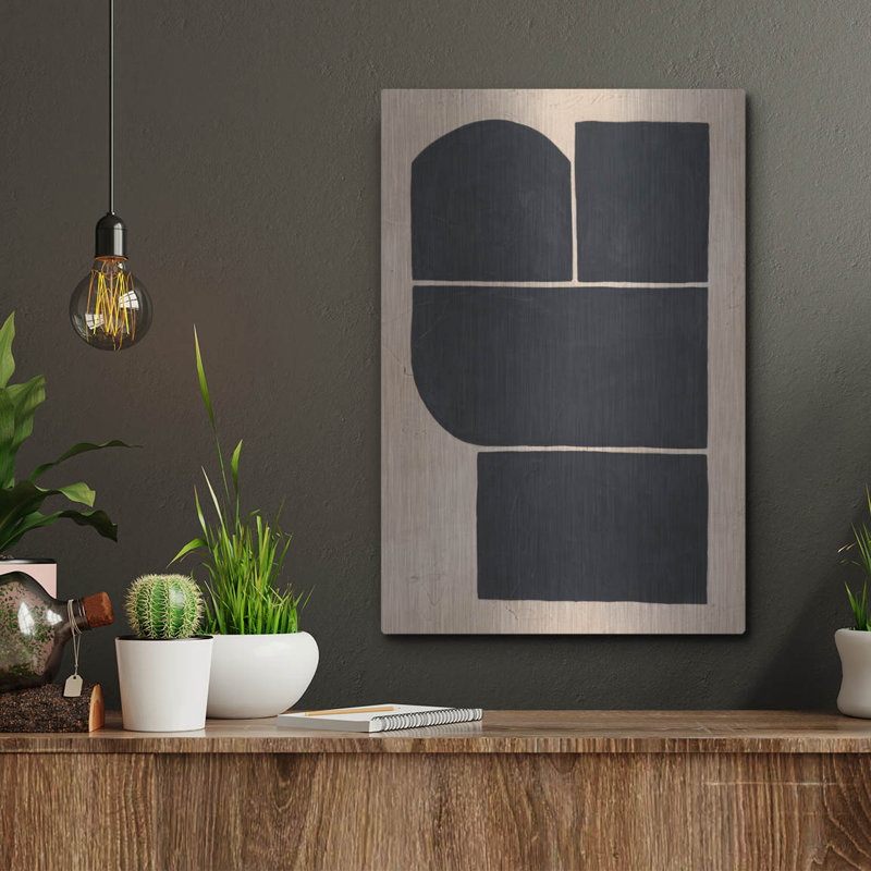  «Exponent 2» par Vanna Lam, art mural en métal, 12 po x 16 po, H 16 po x l 12 po