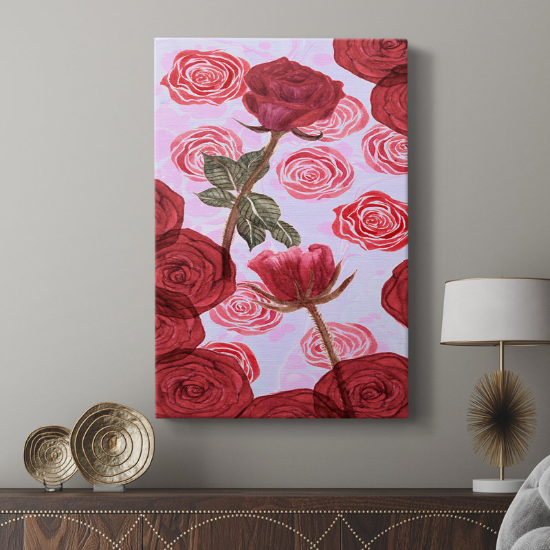 Collection I Love You - Cavas enveloppés de galerie, H 48 po x l 32 po