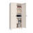 71'' 2 Shapely Door Cabinet With Lock