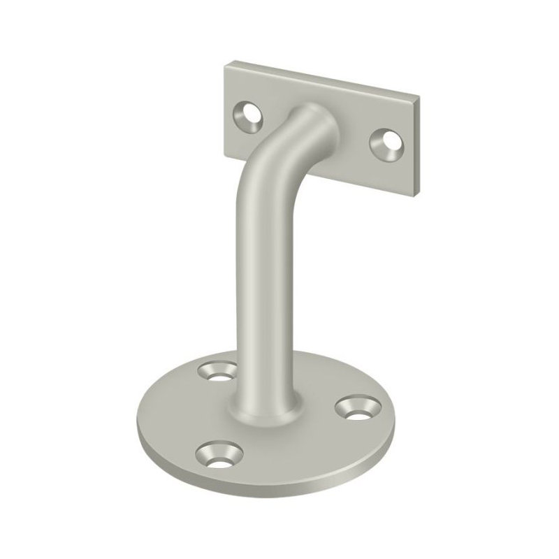 3" Projection Hand Rail Brackets, Brushed Nickel