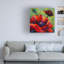 Art mural sur toile tendue - "Poppy I" de Marion Rose pour décoration de salon, de chambre à coucher ou de bureau - 18 x 18-22073081