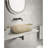 Bathroom Vessel Sink With Pre-Drilled Drain Hole-125216429