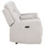Causeuse inclinable électrique en chenille Cloutier Ivoire