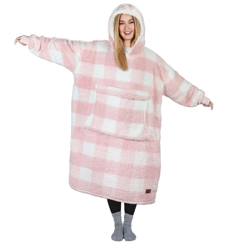 Surdimensionné Catalonia Sweat à capuche avec couverture, molleton confortable sur tout le corps