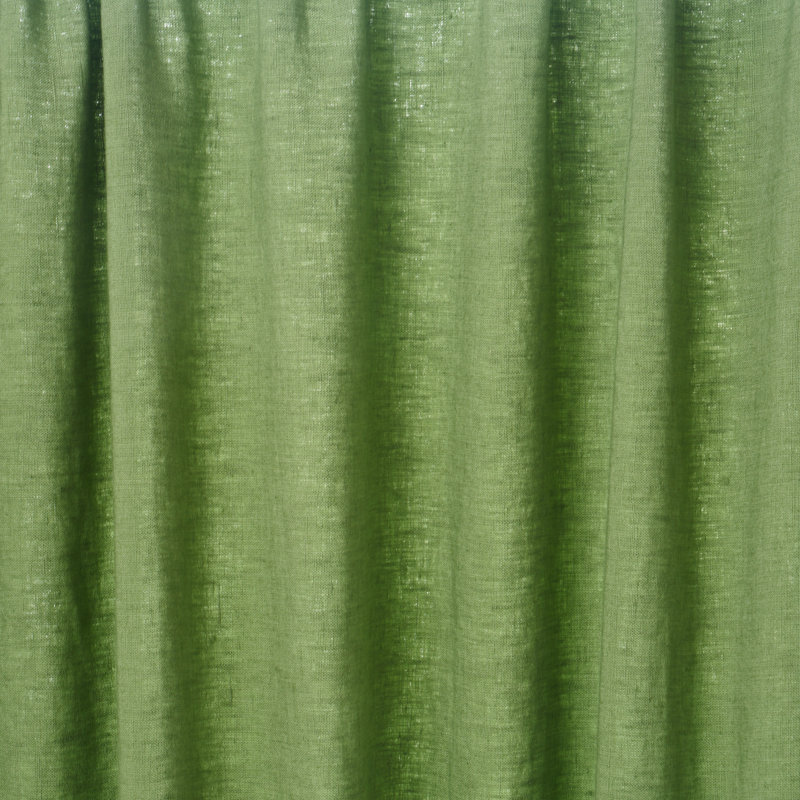 Tissu transparent délavé Leslie, Vert