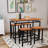 Bremer 4 - Person Four Leg Dining Set-29048376-28670819