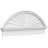 2-3/4"P Segment Arch Sunburst Architectural Grade PVC Combination Pediment-41854022