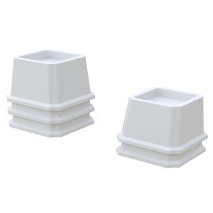 Heavy Duty Bed Elevators, Set of 9 Furniture Risers (Set of 9)