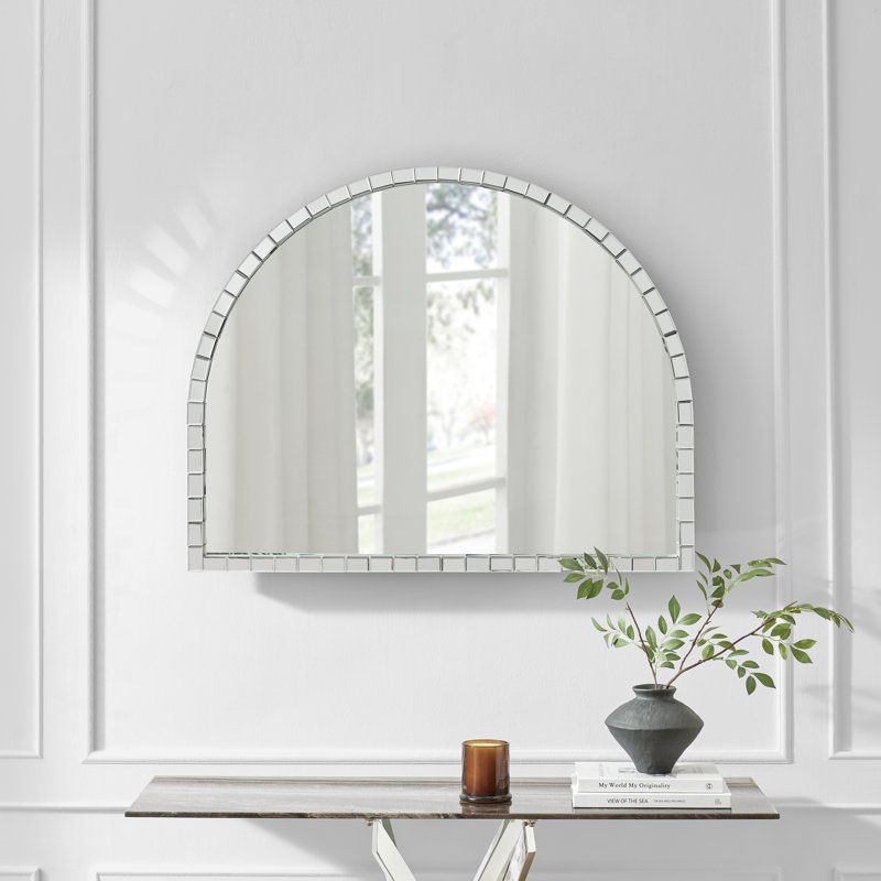 Bernelle Glass Arch Mirror