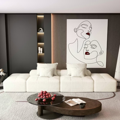Canapé modulaire surdimensionné Modern