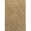 Tapis rectangulaire brun / orange tissé à la machine en jute / chenille Chervon-1867627043