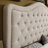 Adjustable Headboard with Fine Linen Upholstery and Button Tufting for Bedroom-797980011-797980015