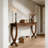Rustic Style Entryway Table,Console Table,Stylish Entryway Organizer,Display Shelf