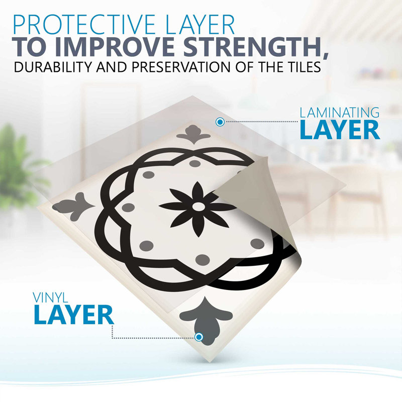 Vinyl Peel & Stick Field Tile