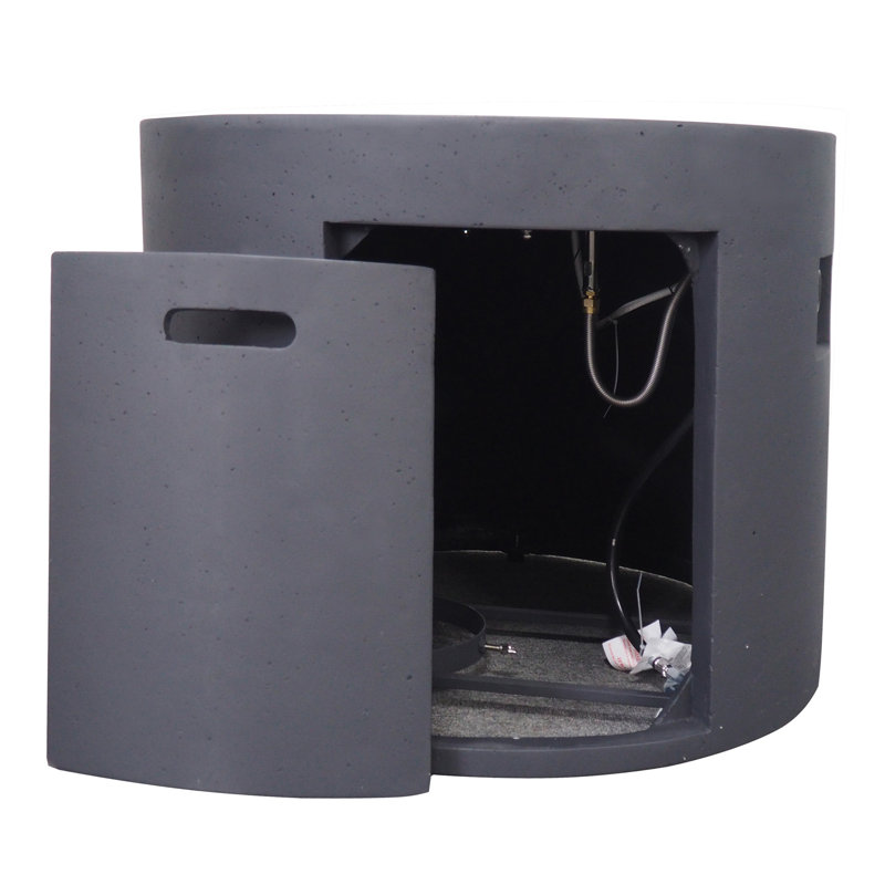 Foyer d'extérieur 31 po - 40 000 BTU, Gris foncé