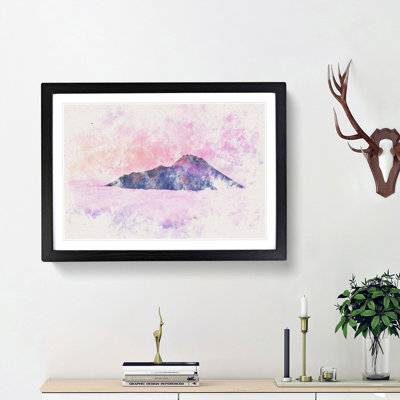 Mount Merapi in Indonesia - Framed Print